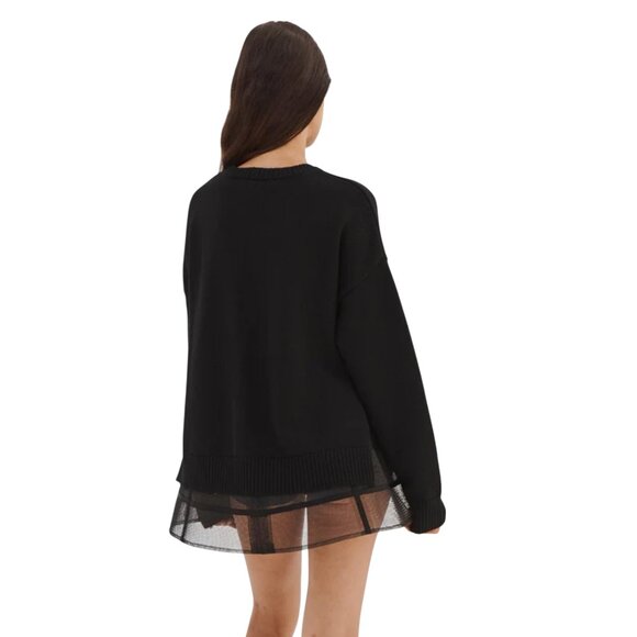 Oversized MOMSE fine merino wool sweater Size M/L NEW - Picture 4 of 9